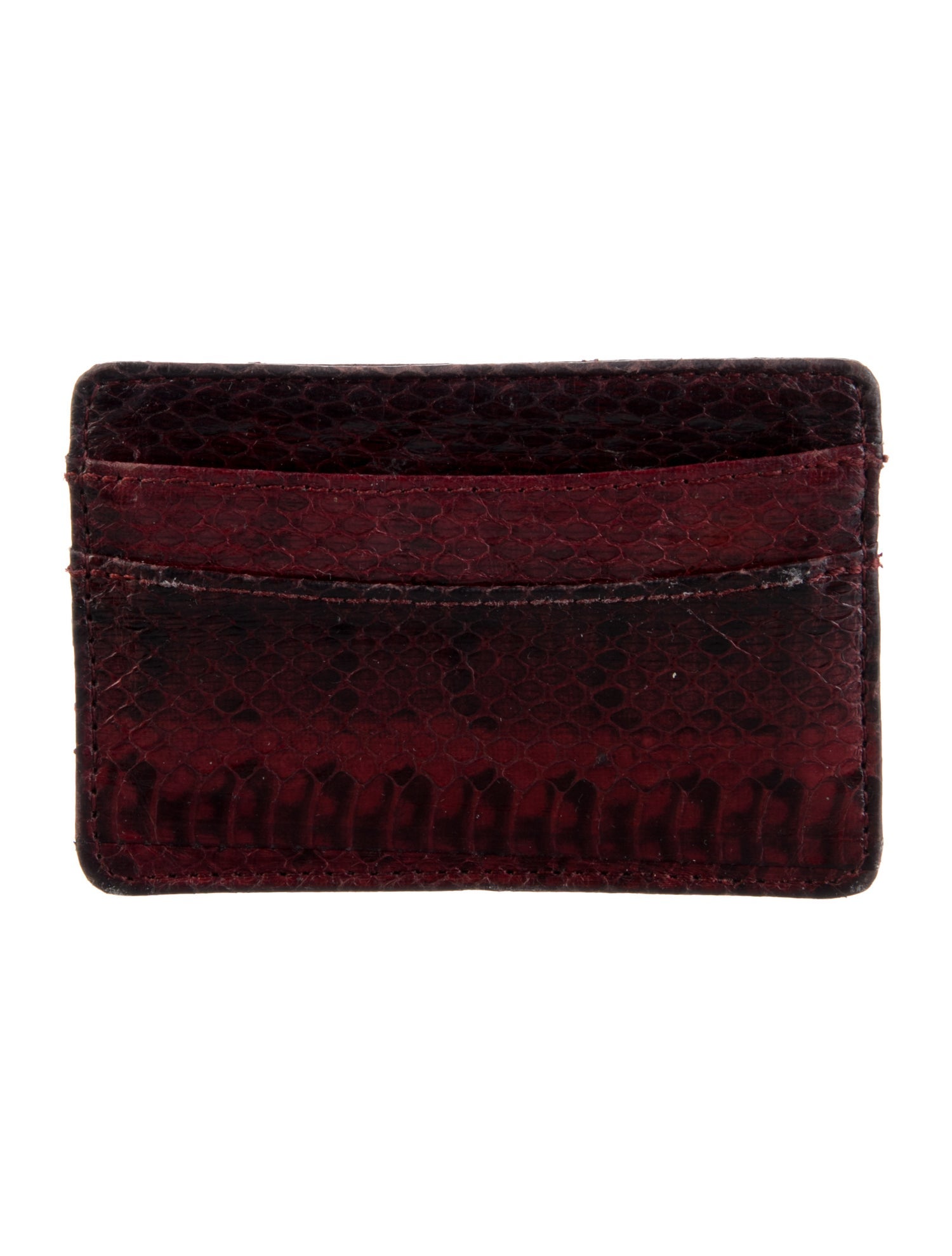 Beirn Snakeskin Animal Print Card Holder