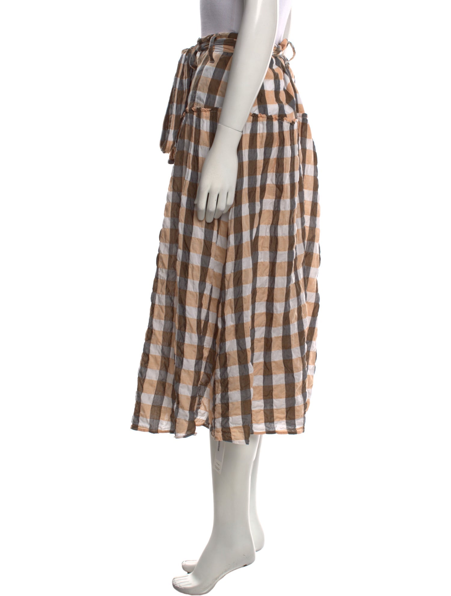 Belize Printed Midi Length Skirt