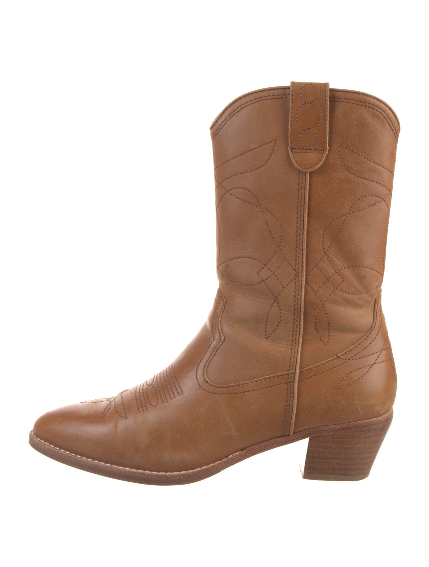 Bared Footwear Leather Western Boots