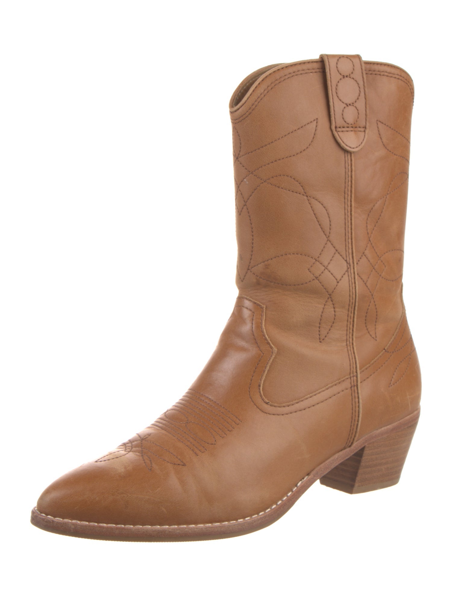 Bared Footwear Leather Western Boots