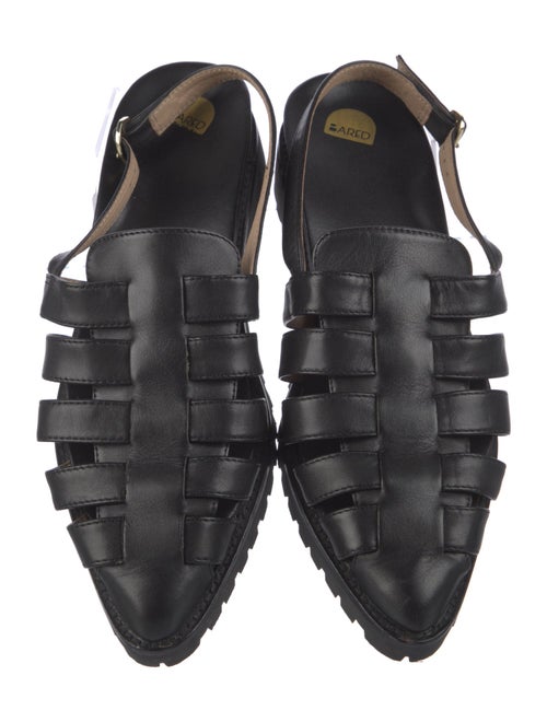 Bared Footwear Leather Slingback Flats