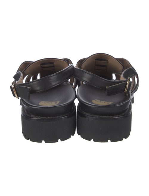 Bared Footwear Leather Slingback Flats