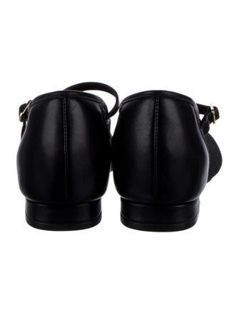 Bared Footwear Mesh Mesh Accents Mary Jane Flats