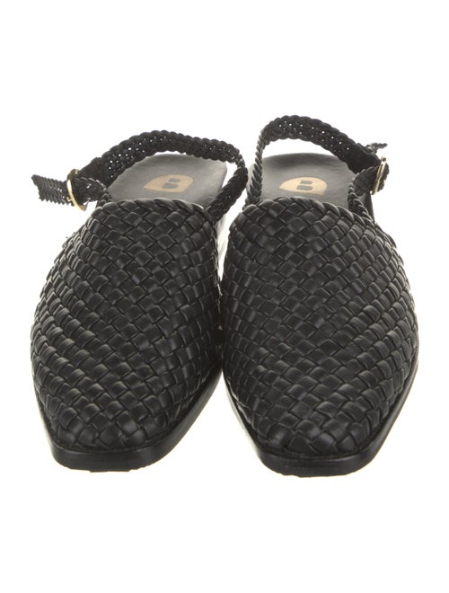 Bared Footwear Leather Slingback Flats