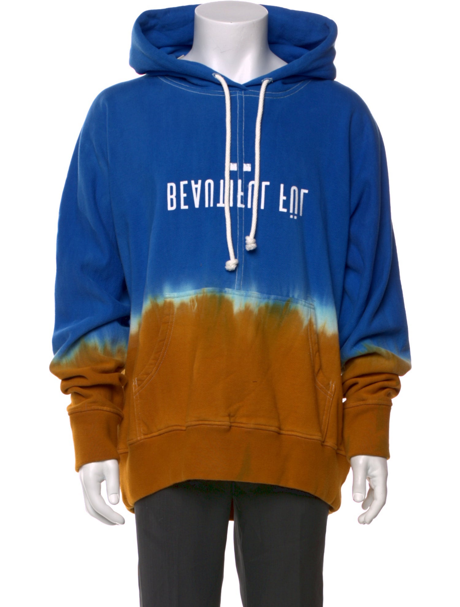 Beautiful Fül Graphic Print Crew Neck Hoodie