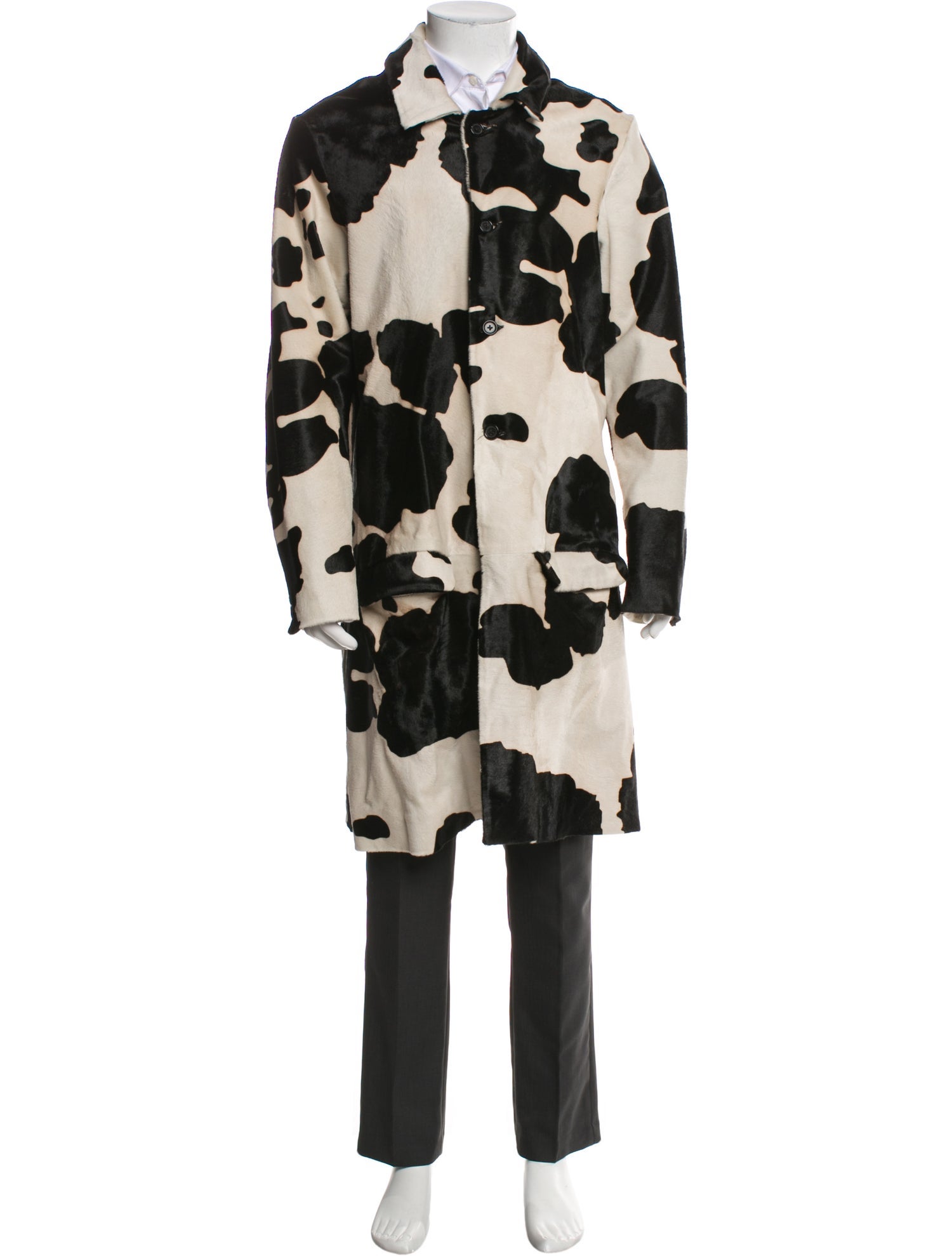 Beautiful Fül Leather Printed Parka