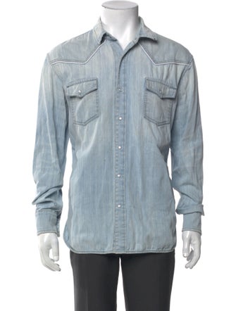 Beautiful Fül Long Sleeve Denim Shirt