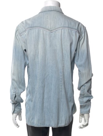 Beautiful Fül Long Sleeve Denim Shirt