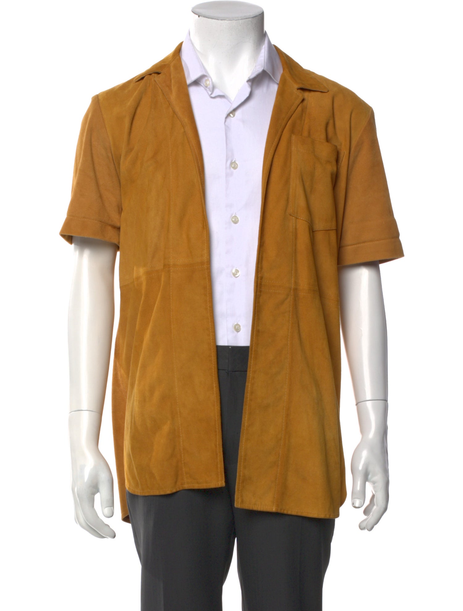 Beautiful Fül Open Front Short Sleeve Henley