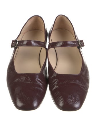 Le Monde Beryl Leather Mary Jane Flats