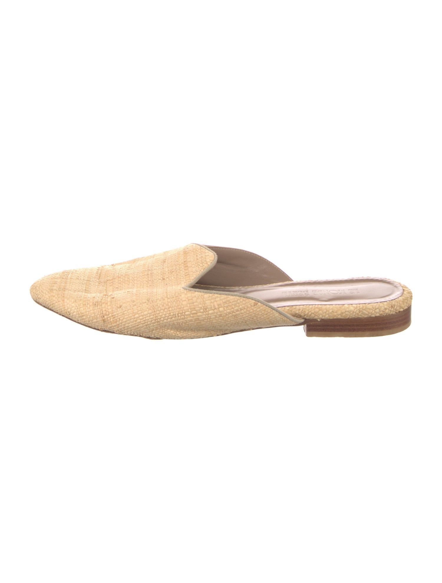 Le Monde Beryl Straw Mules