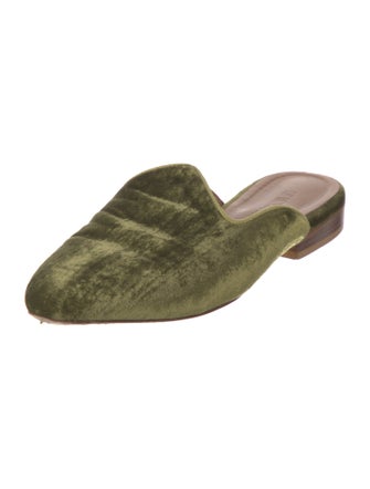 Le Monde Beryl Velvet Mules