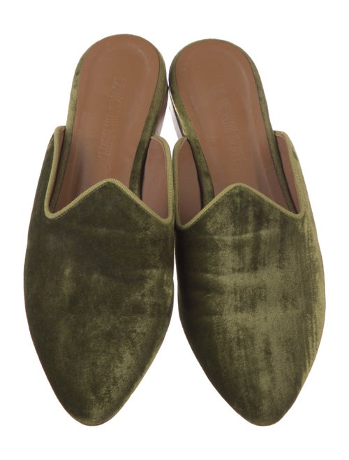 Le Monde Beryl Velvet Mules