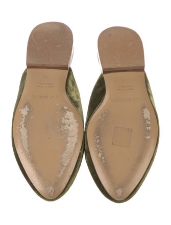 Le Monde Beryl Velvet Mules