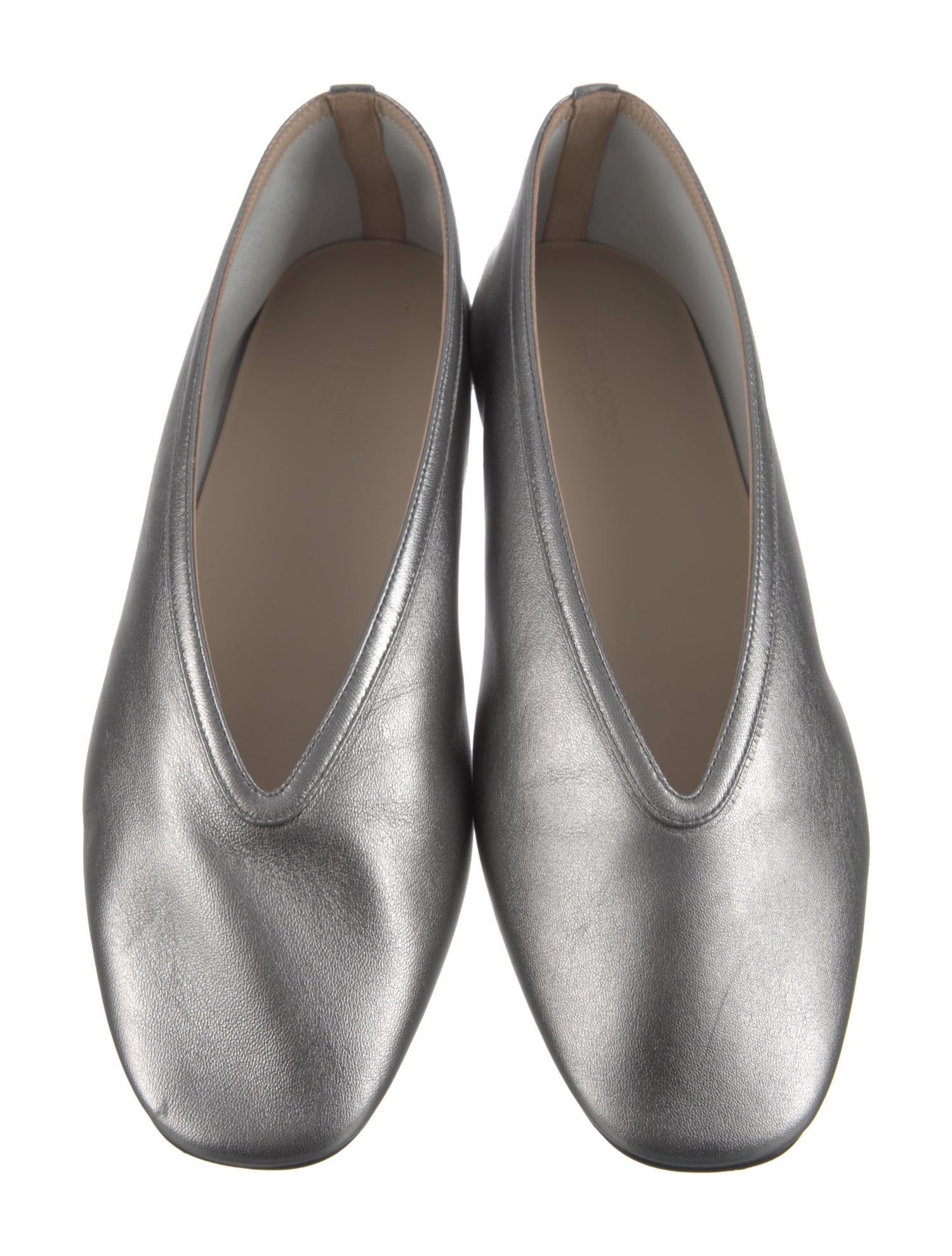 Le Monde Beryl Leather Ballet Flats