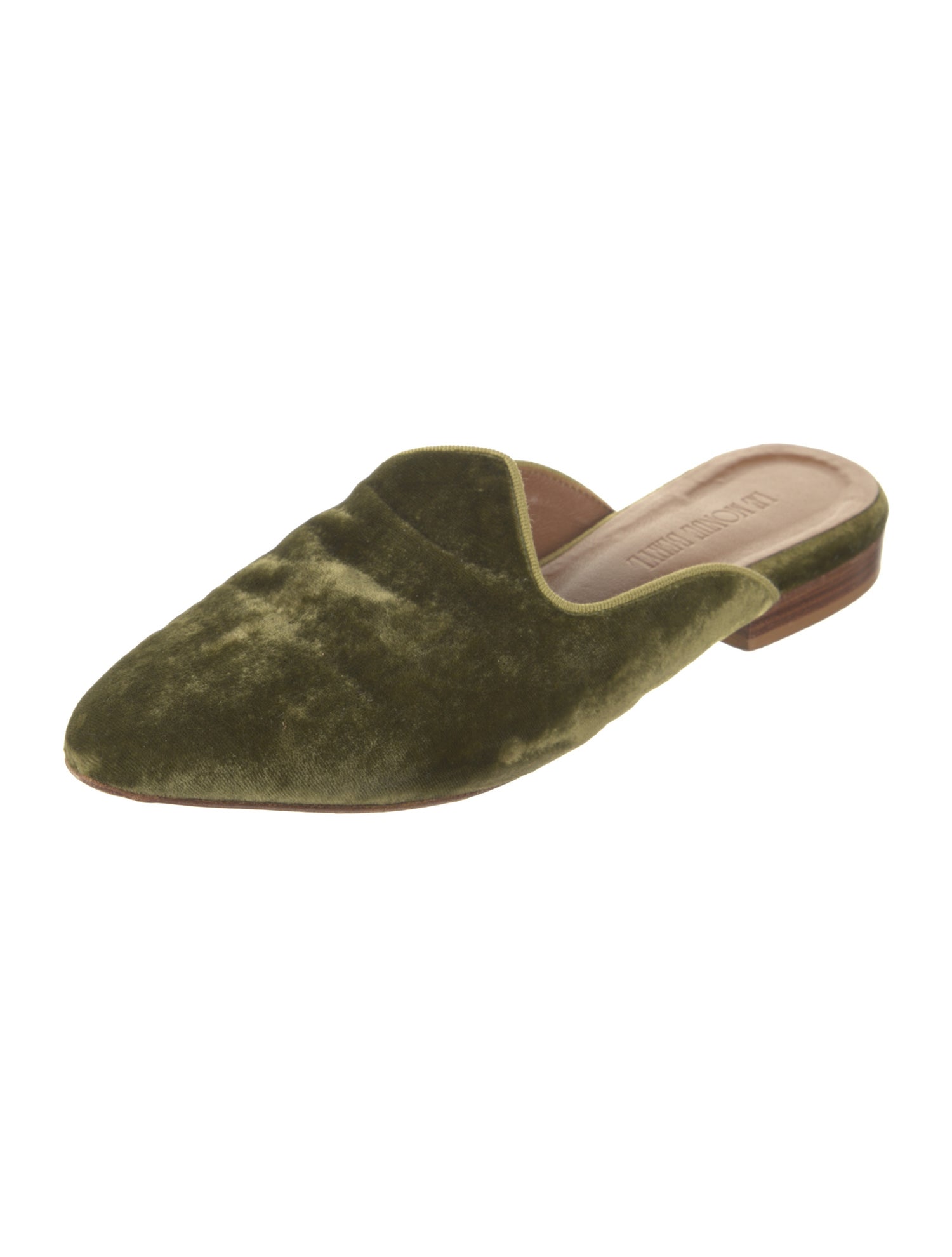 Le Monde Beryl Velvet Mules