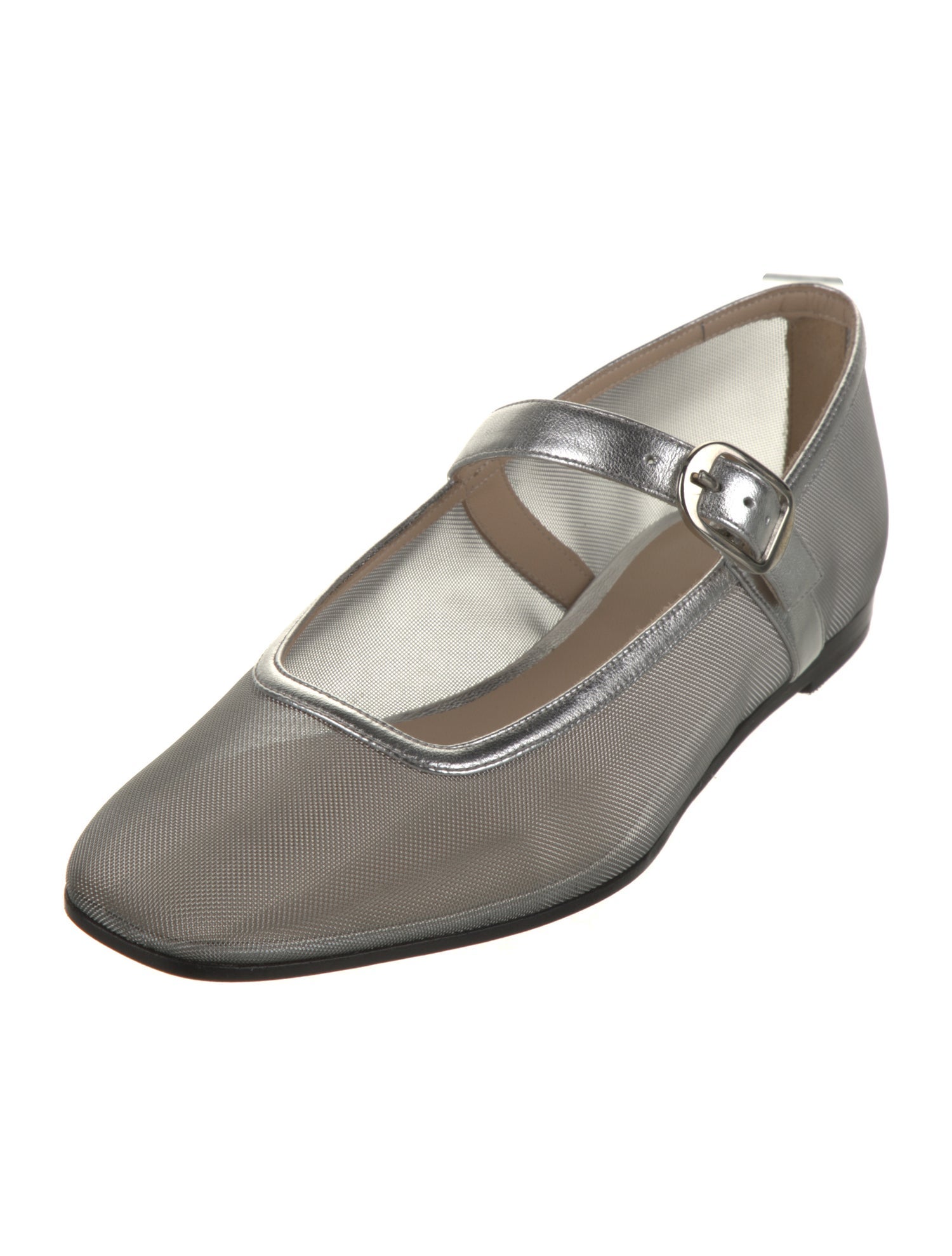Le Monde Beryl Mesh Mesh Accents Mary Jane Flats w/ Tags