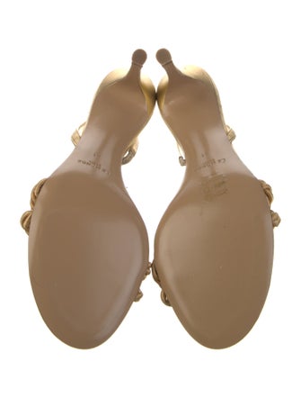 Le Monde Beryl Leather Slingback Sandals