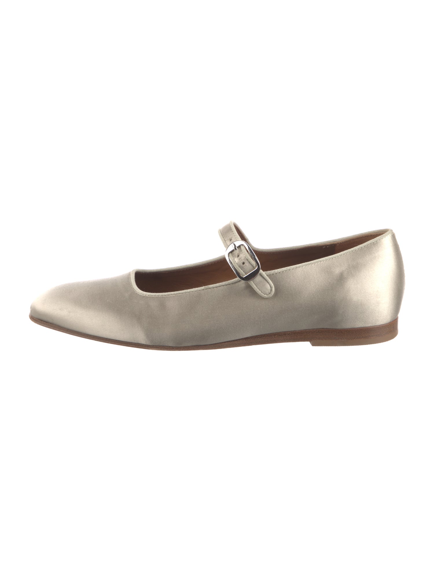 Le Monde Beryl Satin Mary Jane Flats