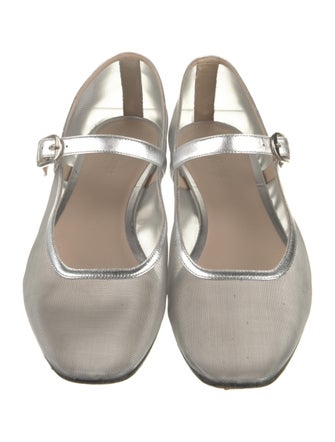 Le Monde Beryl Mesh Mesh Accents Mary Jane Flats