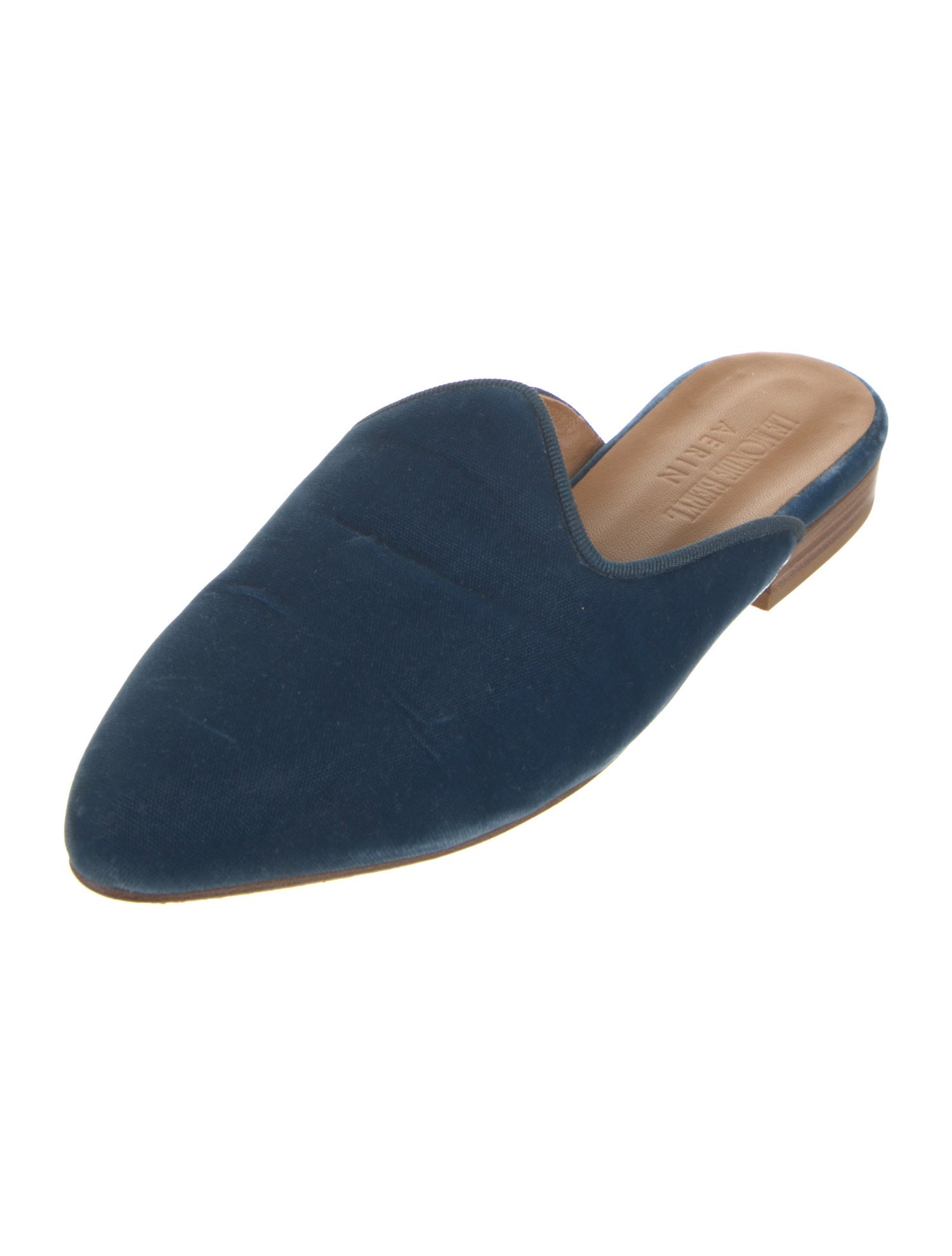 Le Monde Beryl Velvet Mules