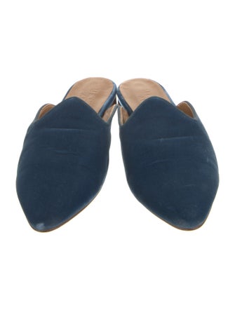 Le Monde Beryl Velvet Mules