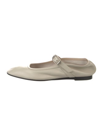 Le Monde Beryl Leather Mary Jane Flats