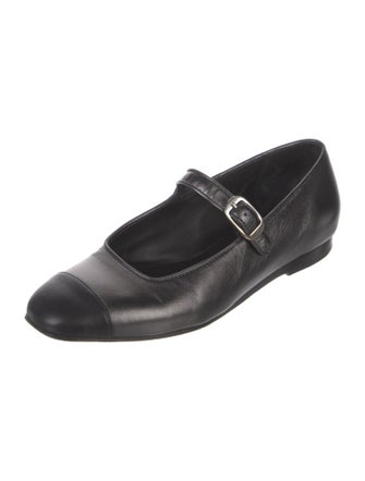 Le Monde Beryl Leather Mary Jane Flats