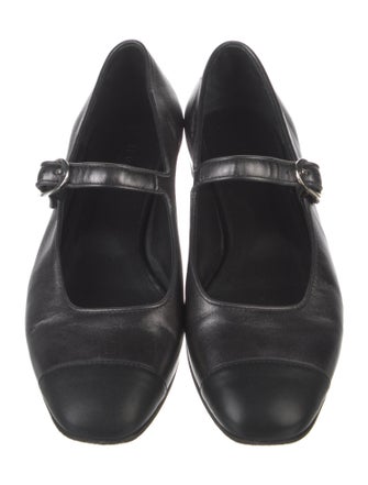 Le Monde Beryl Leather Mary Jane Flats