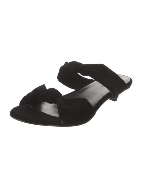 Le Monde Beryl Velvet Slides