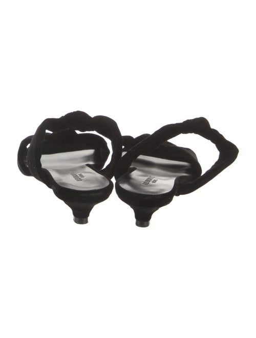 Le Monde Beryl Velvet Slides