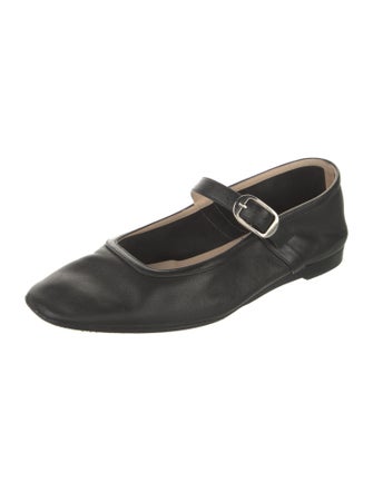 Le Monde Beryl Leather Mary Jane Flats