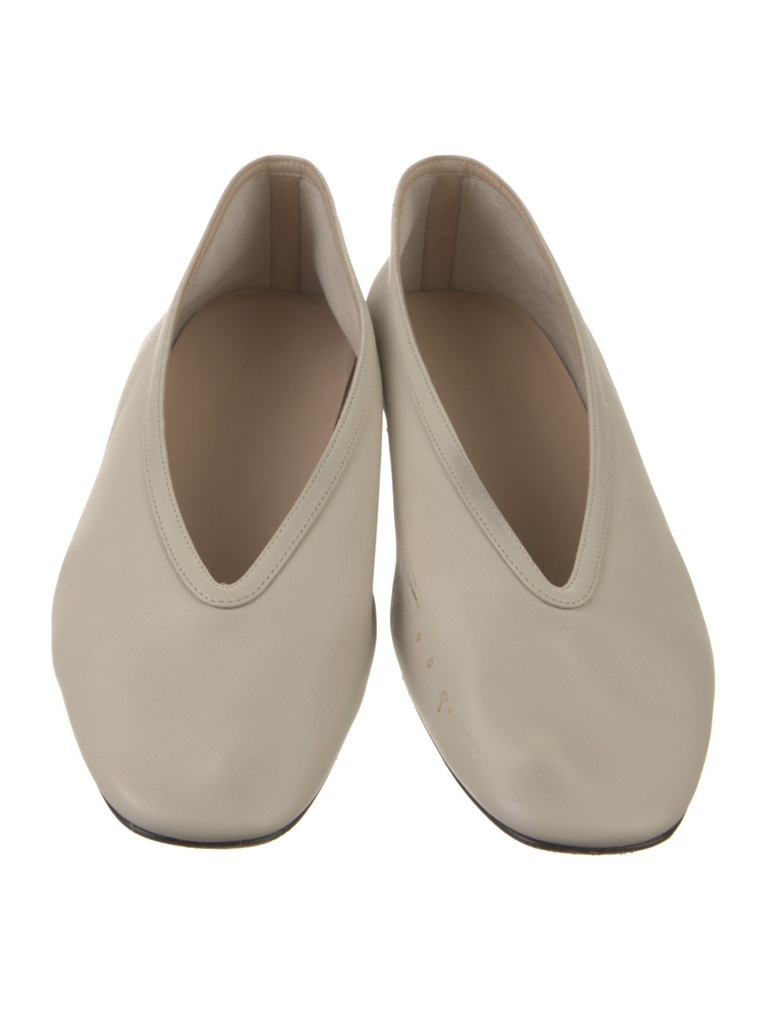 Le Monde Beryl Leather Ballet Flats