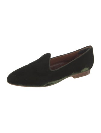 Le Monde Beryl Velvet Loafers