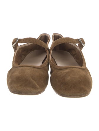 Le Monde Beryl Suede Mary Jane Flats