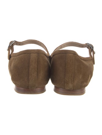 Le Monde Beryl Suede Mary Jane Flats