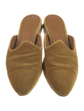 Le Monde Beryl Velvet Mules