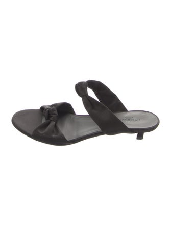 Le Monde Beryl Satin Sandals