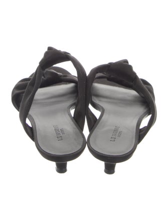 Le Monde Beryl Satin Sandals