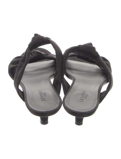 Le Monde Beryl Satin Sandals