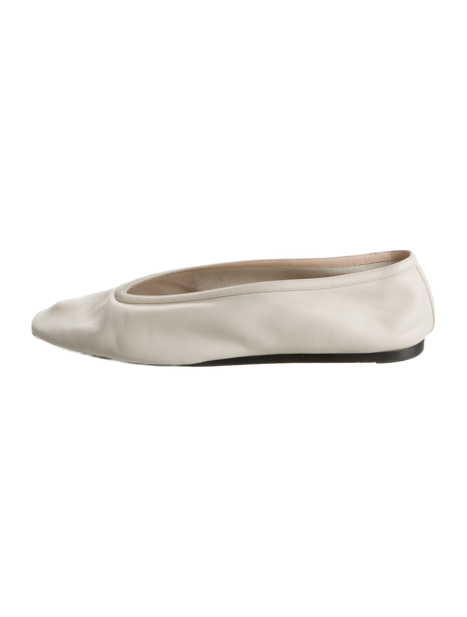 Le Monde Beryl Leather Ballet Flats