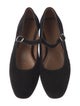 Le Monde Beryl Velvet Grosgrain Trim Mary Jane Flats