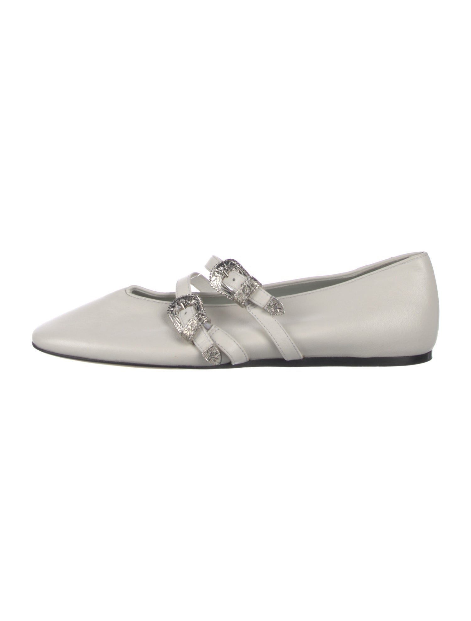 Le Monde Beryl Leather Mary Jane Flats