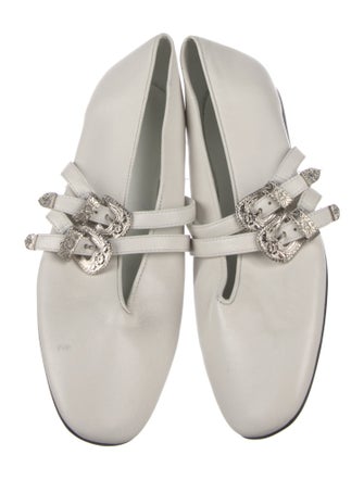 Le Monde Beryl Leather Mary Jane Flats