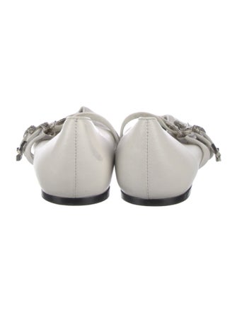 Le Monde Beryl Leather Mary Jane Flats