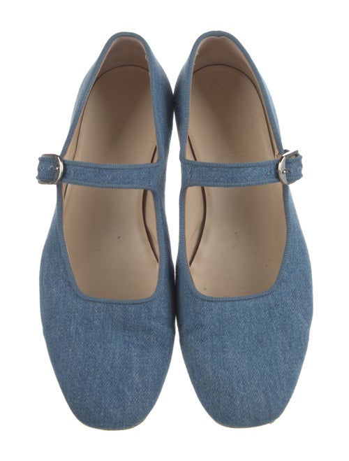Le Monde Beryl Denim Mary Jane Flats