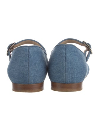 Le Monde Beryl Denim Mary Jane Flats