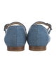 Le Monde Beryl Denim Mary Jane Flats
