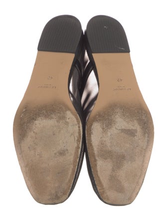 Le Monde Beryl Mesh Mesh Accents Mary Jane Flats