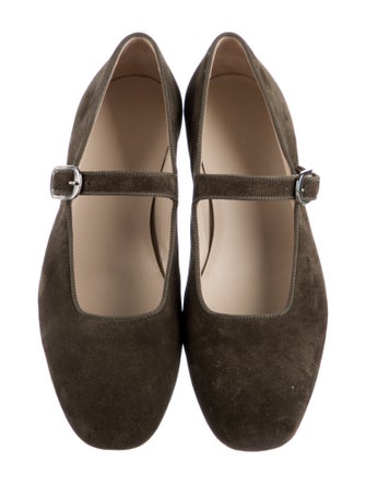 Le Monde Beryl Suede Mary Jane Flats